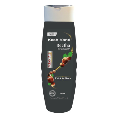 Аюрведический шампунь для сухих волос на основе мыльного ореха Reetha/180ml.