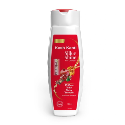 Натуральный аюрведический шампунь Шелк и Блеск Kesh Kanti Patanjali/180ml.