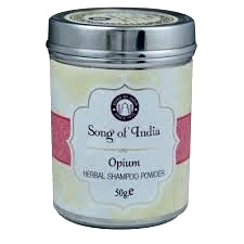 Сухой, травяной шампунь, Песня Индии, Опиум/50g.